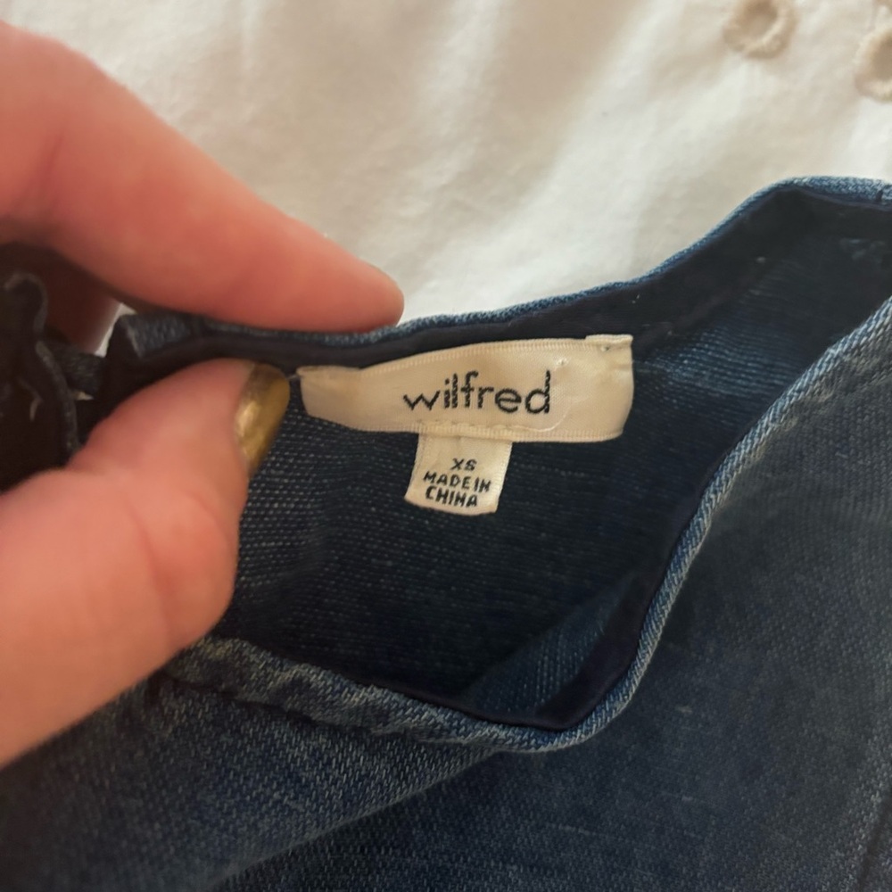 Wilfred Linen-Blend Cropped Tank Top - Picture 3 of 4